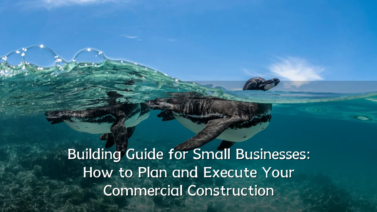 Building Guide for Small Businesses: How to Plan and Execute Your Commercial Construction