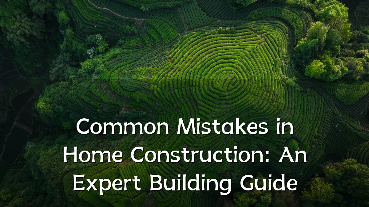Common Mistakes in Home Construction: An Expert Building Guide