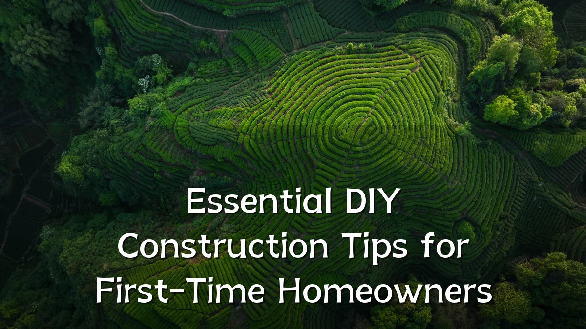 Essential DIY Construction Tips for First-Time Homeowners