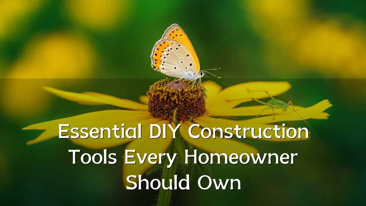 Essential DIY Construction Tools Every Homeowner Should Own