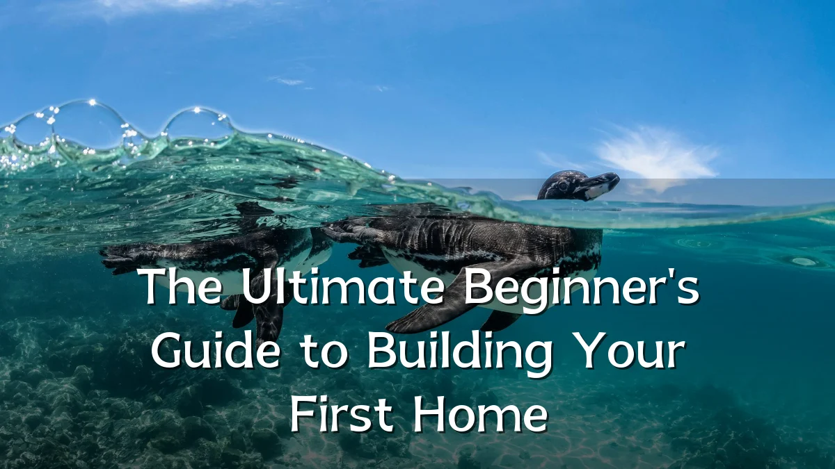 The Ultimate Beginner's Guide to Building Your First Home