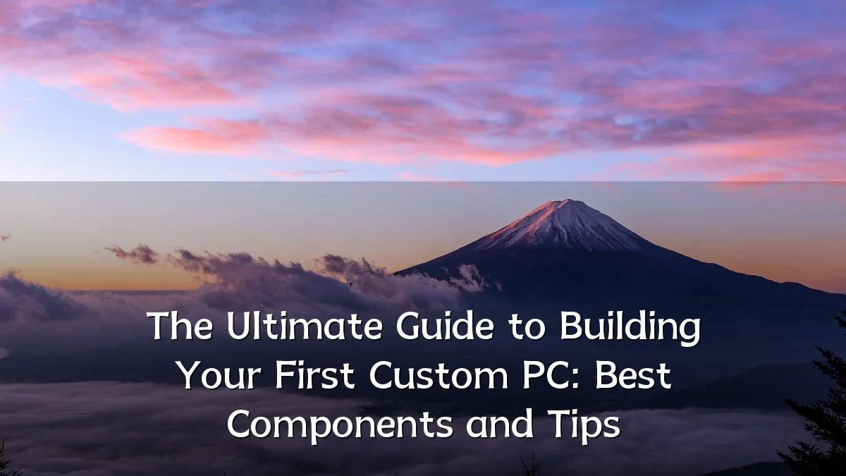 The Ultimate Guide to Building Your First Custom PC: Best Components and Tips