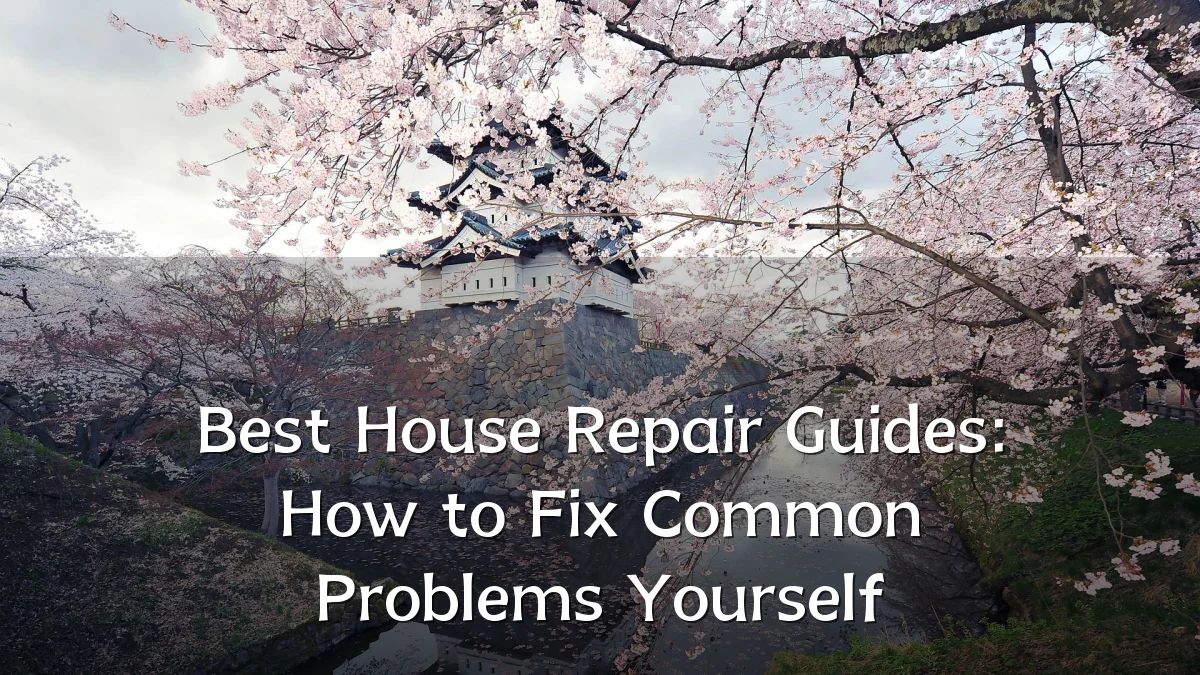 Best House Repair Guides: How to Fix Common Problems Yourself