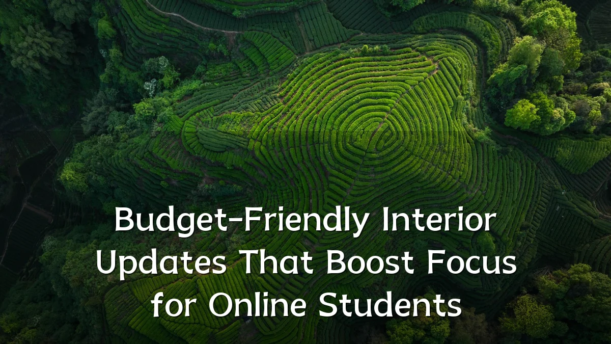 Budget-Friendly Interior Updates That Boost Focus for Online Students