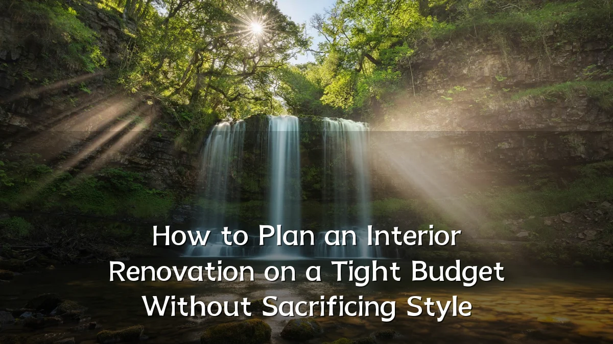 How to Plan an Interior Renovation on a Tight Budget Without Sacrificing Style