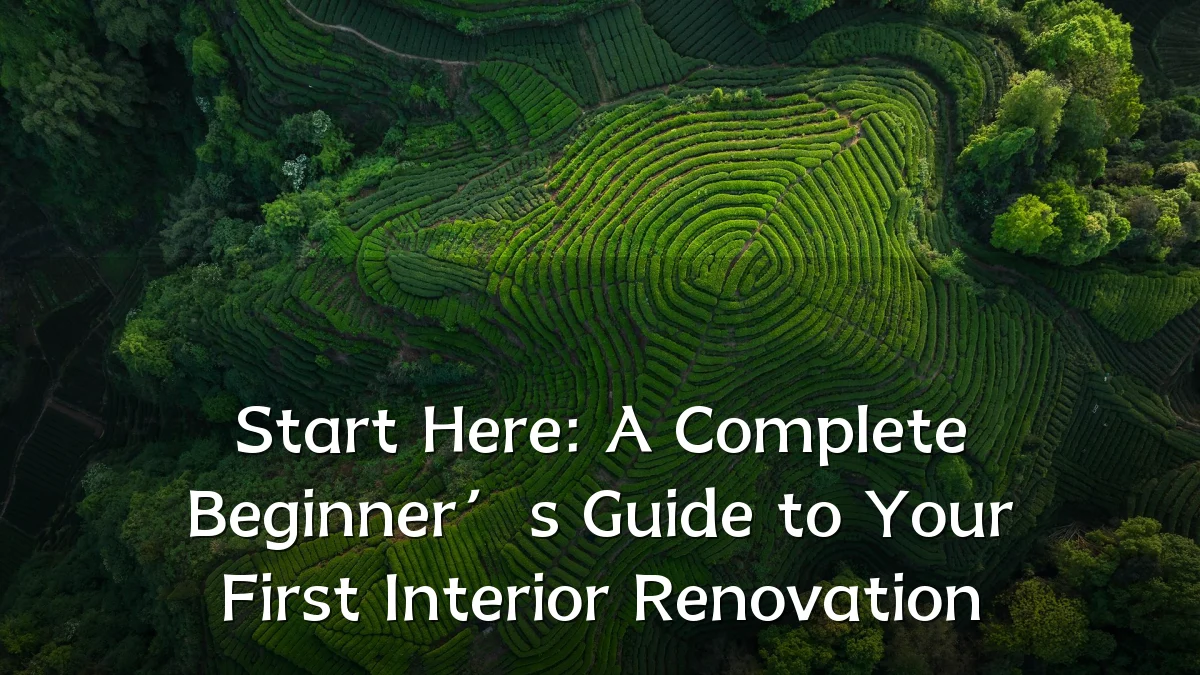 Start Here: A Complete Beginner’s Guide to Your First Interior Renovation