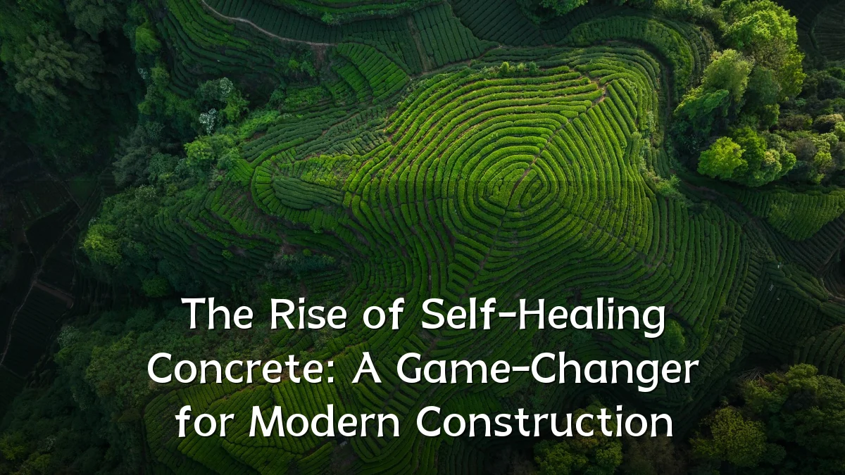 The Rise of Self-Healing Concrete: A Game-Changer for Modern Construction