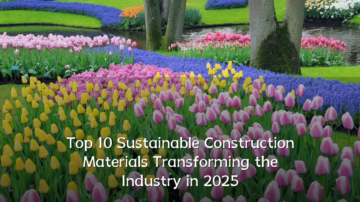 Top 10 Sustainable Construction Materials Transforming the Industry in 2025