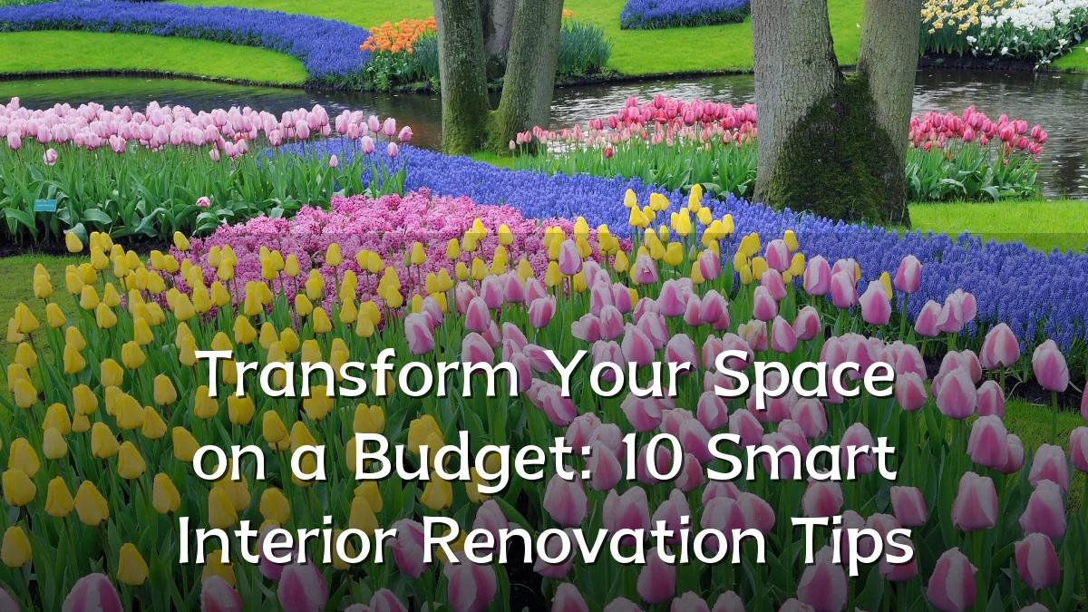 Transform Your Space on a Budget: 10 Smart Interior Renovation Tips